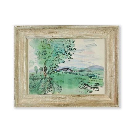 RAOUL DUFY (FRANCÉS, 1877-1953) VISTA DE LOS ÁRBOL
