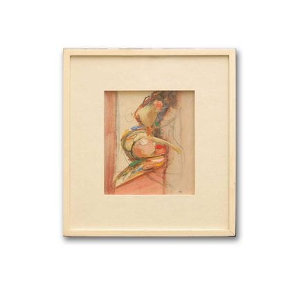 ANTHONY KRIKHAAR (DANOIS, né en 1940) NU 
huile su