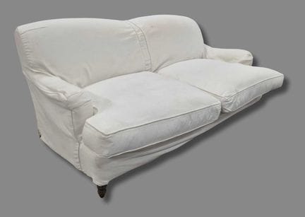 ATTRIBUTED TO GEORGE SMITH SOFA 
Howard style, wit