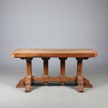 CENTRE/REFECTORY TABLE 
Victorian gothic in the ma