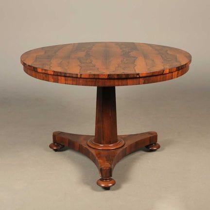 SECOND QUARTER 19TH CENTURY BREAKFAST TABLE 
rosew