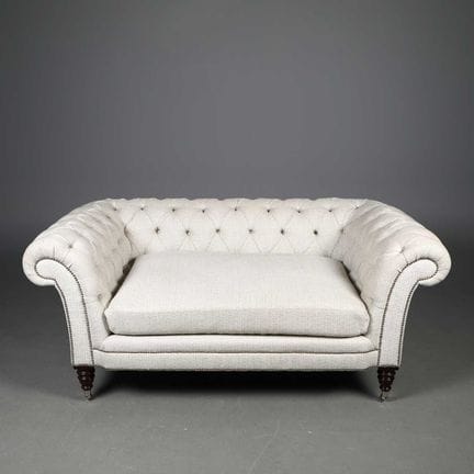 RALPH LAUREN HOME BROOK STREET LOVESEAT 
185cm W a