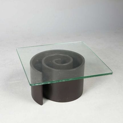 VLADIMIR KAGEN STYLE SNAIL COFFEE TABLE 
38cm H x 