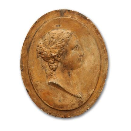PLASTER PLAQUE OF A LADY 
50cm x 40cm



various c