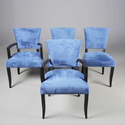 TIMOTHY OULTON MIMI DINING CHAIRS, A SET OF 4 
Two