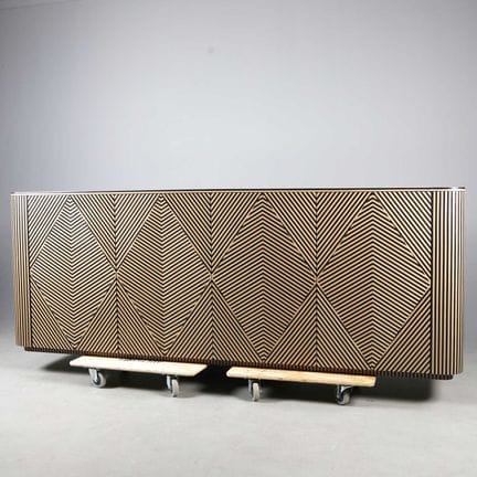 BESPOKE MADE SIDEBOARD 
4 door, 101cm x 270cm x 55