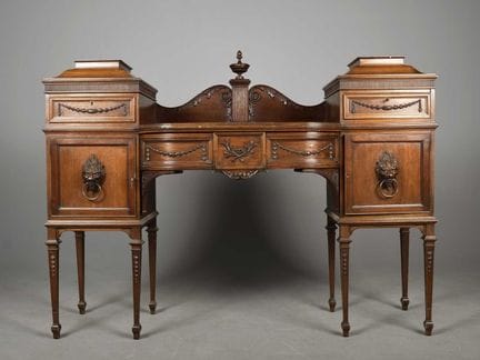 SIDEBOARD IN THE MANNER OF ROBERT ADAM 
circa 1900