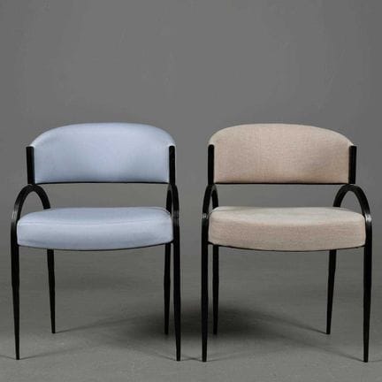 ARTERIORS BAHATI CHAIRS (2) 
approx. 79cm H x 55cm
