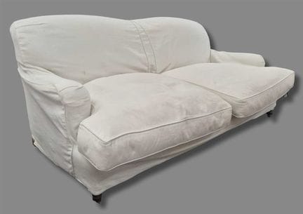 ATTRIBUTED TO GEORGE SMITH SOFA 
Howard style, wit