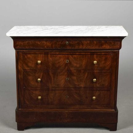 MID 19TH CENTURY FRENCH LOUIS PHILIPPE MAHOGANY CO