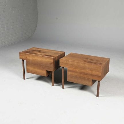 LIVING DIVANI STILT BEDSIDES, A PAIR (2) 
by Marco