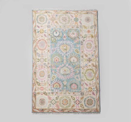 CONTEMPORARY SUZANI DESIGN CARPET 
296cm x 204cm