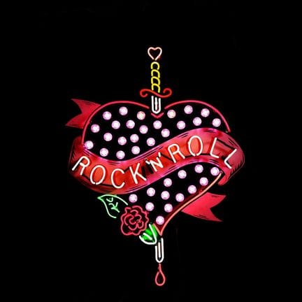 ROCK &amp; ROLL NEON - ELTON JOHN Y BRANDI CARLILE