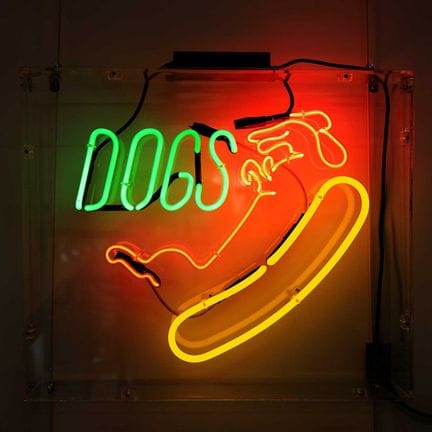 DOGS NEON - EYES WIDE SHUT 
Aparece en la icónica 