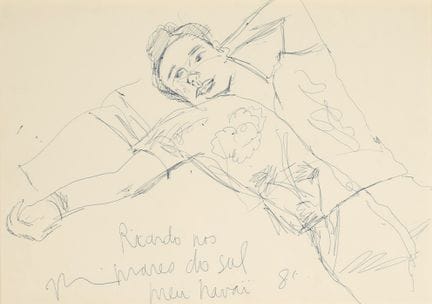 Jorge Guinle. Sin título. Bolígrafo sobre papel. 2