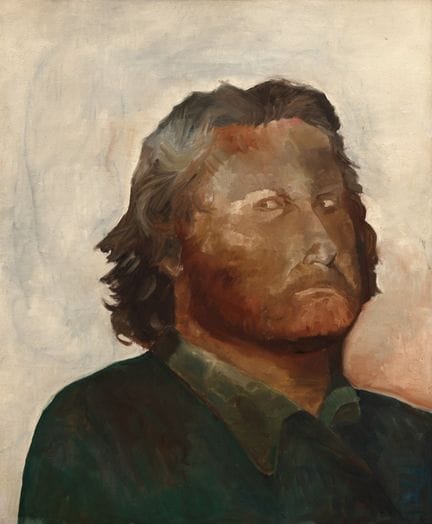 Marcello Nitsche Man 7 (self-portrait) acrylic on 