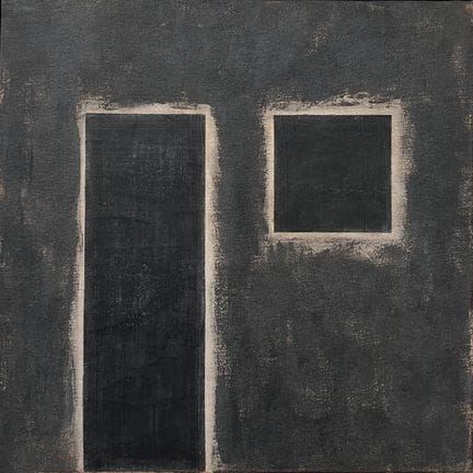 Paulo Roberto Leal Untitled oil on canvas 40 x 40 