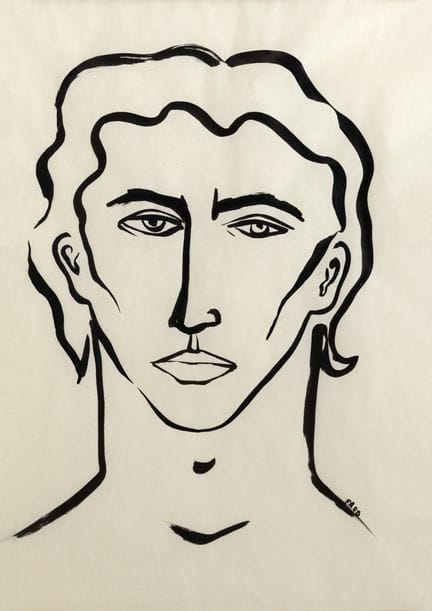 Florian Raiss. Sin título. Tinta china sobre papel