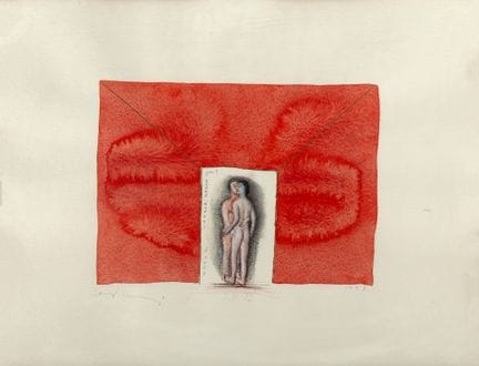 Alex Cerveny. Sin título. Técnica mixta sobre pape