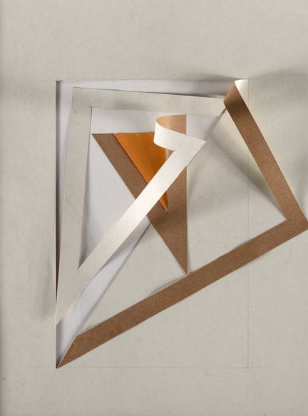 Ferreira Gullar, Collage senza titolo su carta, 48