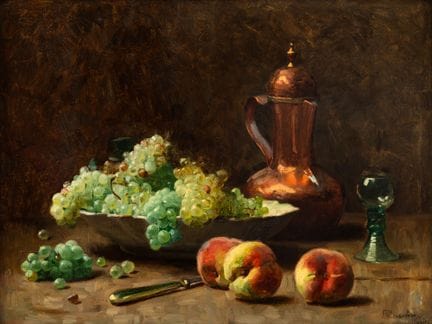 佩德罗·亚历山德里诺 《无题》 布面油画 47 × 62 厘米 右下角签名