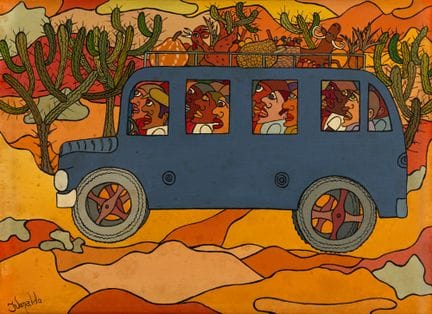 Ivonaldo Veloso De Melo, Senza titolo, olio su tel