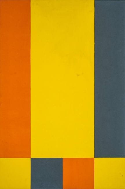 Rubem Ludolf Ohne Titel, Öl auf Leinwand, 90 x 60 