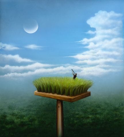 Flavio Lafraia „Day Dream“, Acryl auf Leinwand, 50