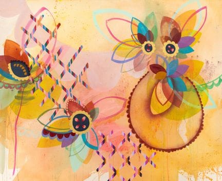 Renata Egreja Lull mixed technique on canvas 130 x