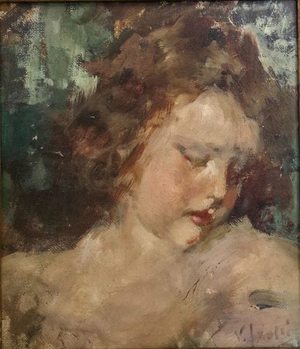 Vincenzo Irolli (Naples 1860–1949)
Portrait of a L