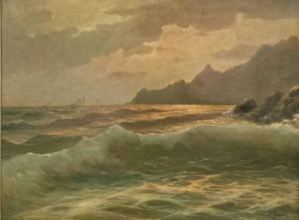 John Watson Gordon (1788-1864) ?
Huile sur toile 

