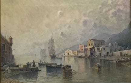 Nicolas De Corsi (Odessa 1882 - Naples 1956)
Huile