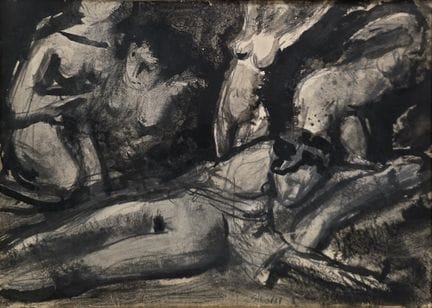 Mario Sironi (Sassari 1885 – Milan 1961)
Tempera o