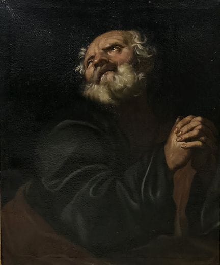 Peintre napolitain du XVIIe siècle
Dimensions : 84