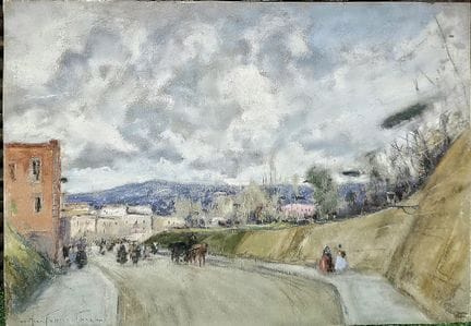Nicola Fabricatore (Naples 1888–Rome 1962)
Pastel 
