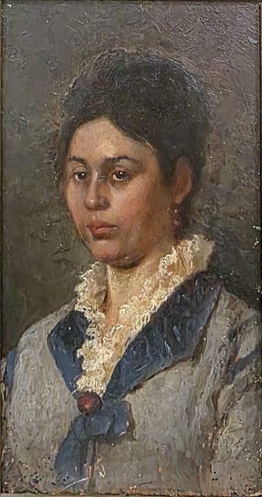 19th-century artist 
Portrait of a Woman 
Dimensio