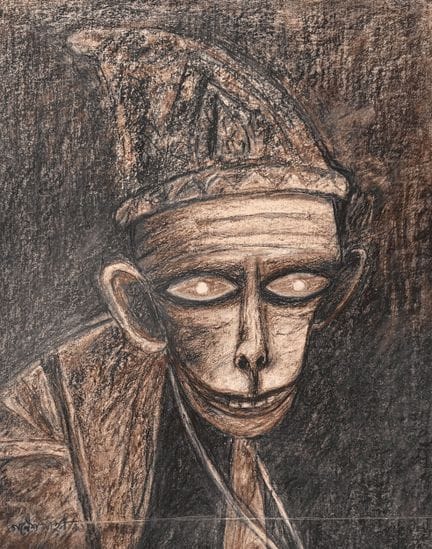 GANESH PYNE (1937–2013)
Ohne Titel (Monkey Man)
Mi