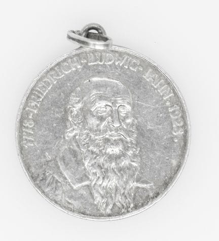 Plata - Medalla «Friedrich-Ludwig Jahn», plata 900