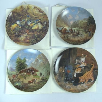 Juego de platos de colección de una liquidación, S