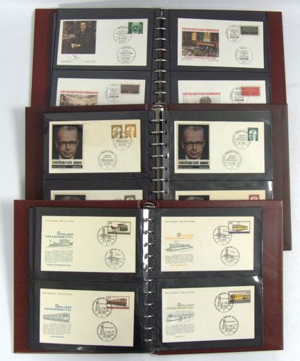 Drei hochwertige SAFE FDC Alen, gefüllt mit FDC, B