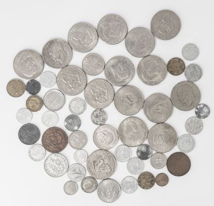 Lot Münzen aus Auflösung, dabei auch über 16x 1 US