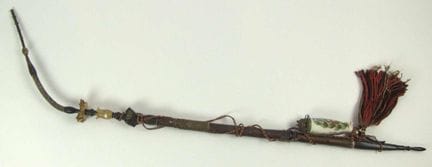 Antique reservist's pipe, German Empire 1870–1914,