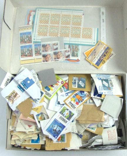 Lot Briefmarken Kiloware, Europa.