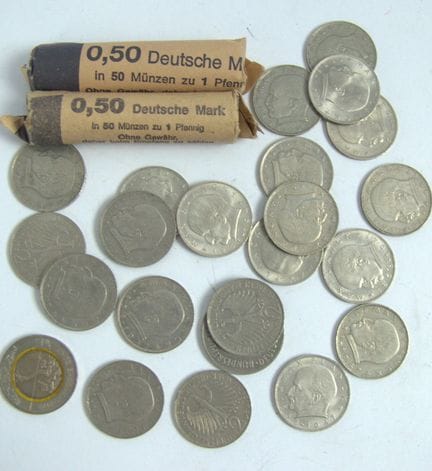 Schönes Lot BRD Münzen dabei 21x 2 Mark Max Planck