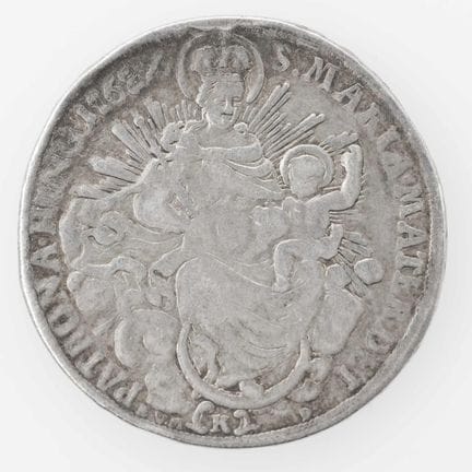 Österreich - Ungarn 1768 A, 1 Madonnenthaler, Silb