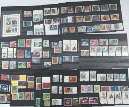 Tarjetas postales de Lot (Suiza), sin sellar; much