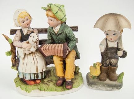 Royal Meridian / Noritake porcelain figurine "Girl