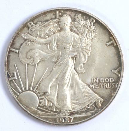American Silver Eagle, 1-Unzen-Feinsilbermünze (1 