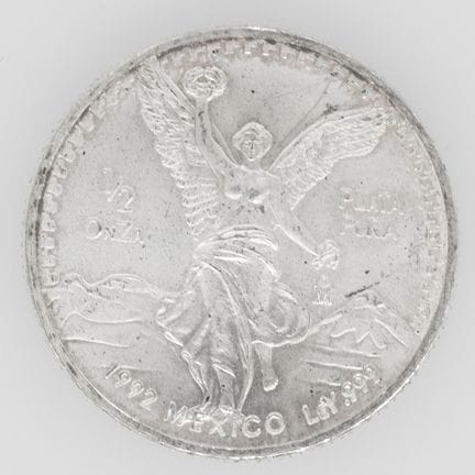México 1992, 1/2 onza - Moneda de plata, plata 999