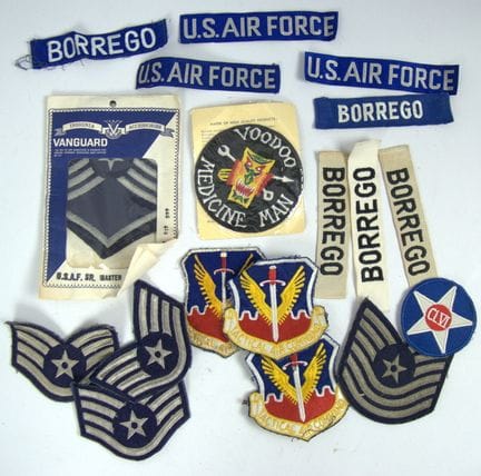 Lot of patches, mostly from the U.S. 19 pieces in 